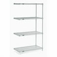 thumbnail image 2 of Nexel® 4 Shelf Nexelate® Silver Epoxy Wire Shelving Unit Add On 42"W x 21"D x 63"H, 2 of 4