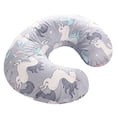 thumbnail image 1 of 1. SUAVE Y TRANSPIRABLE: nuestra funda de almohada de lactancia para bebés está hecha de un material de algodón suave y transpirable para mantener al bebé cómodo., 1 of 5