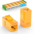 thumbnail image 1 of Acoplador Keystone Sokqovt CAT6 RJ45 (paquete de 24) naranja, 1 of 7