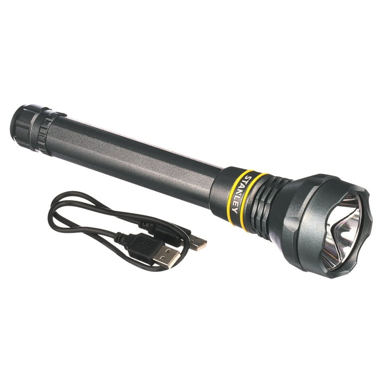 STANLEY LED 1000 Lumens Rechargeable Lithium Ion Flashlight