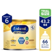Enfamil NeuroPro Powder Baby Formula, MFGM* 5-Year Benefit, Exclusive HuMO6 Immune Blend, 7.2 Oz Sample Can, 6 Count