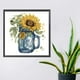 thumbnail image 5 of Pintura de diamante 5D DIY taladro parcial girasol decoración del hogar arte artesanal (XD093) Hugtrwg Para estrenar, 5 of 9