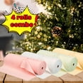 thumbnail image 2 of 4 Rolls 120 Sheets 4 Color Microfiber Cleaning Wipe Rolls, Reusable Disposable Multi-Purpose Towel, Paper Towel Replacement for Kitchen Household Cleaning Supplies, 2 of 11