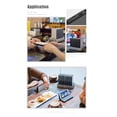 thumbnail image 5 of Domars 3pcs Share Portable Charge Power Bank with Station Dock 8000mAh Power Bank Packs, External Battery Built-in 3-in-1 Charging Cables, Suit for Office Cafe Home Party, 5 of 8