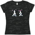 thumbnail image 3 of Inktastic Boston Terriers (dark Apparel) Women's T-Shirt, 3 of 5