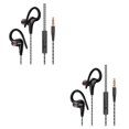 thumbnail image 1 of Matsuzay Auricular deportivo impermeable bajo en la oreja auriculares cancelación de ruido a prueba de sudor portátil manos libres música Negro 2Conjunto, 1 of 6