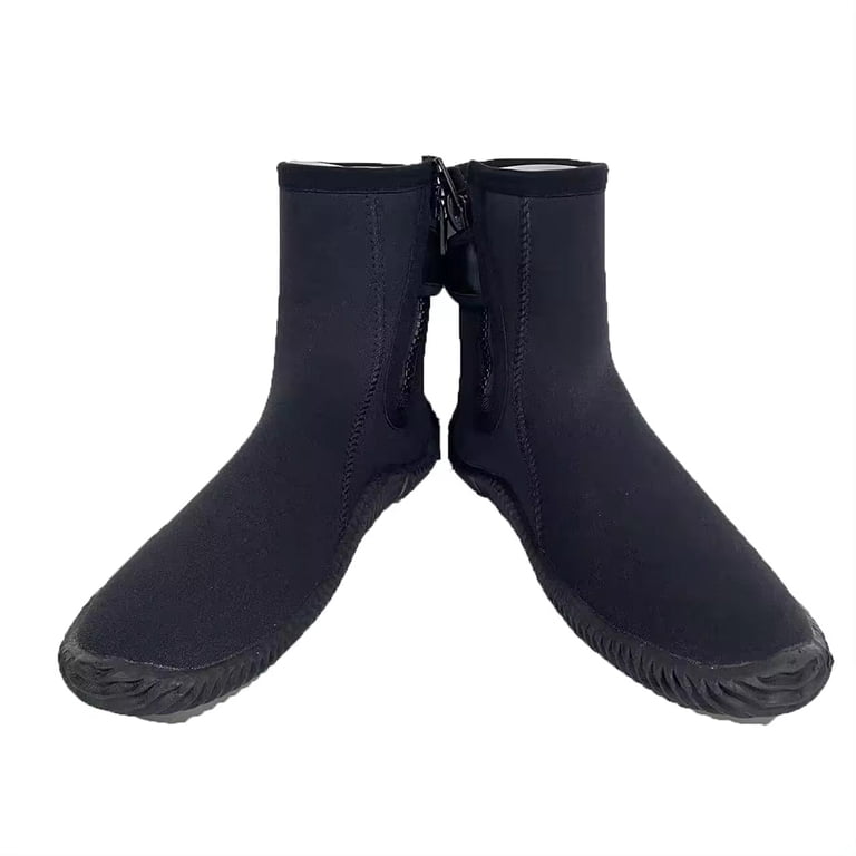 Unisex Neo Style High-Cut Neoprene Boots with Side Zipper  display picture 2