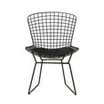 thumbnail image 6 of Home Square 2 Piece Wire Dining Side Chair Set in Noir Black, 6 of 8