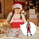 thumbnail image 5 of Faceless Dwarf Ornaments Red Gray Long Legged Gnome Rudolph Doll, Faceless Christmas Gnome Decor, Red Gray Long Legged, Old Man Style, Festive Holiday Decor, Xmas Party Ornaments, Unique Collectible, 5 of 8