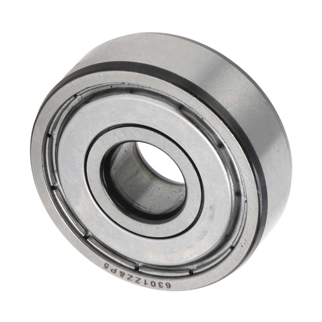 Unique Bargains Roulements à Billes 6301ZZ Rainure Profonde 12*37*12mm 1Pcs Roulements Lubrifiés Roue de Trottinette Planche à Roulettes Argent