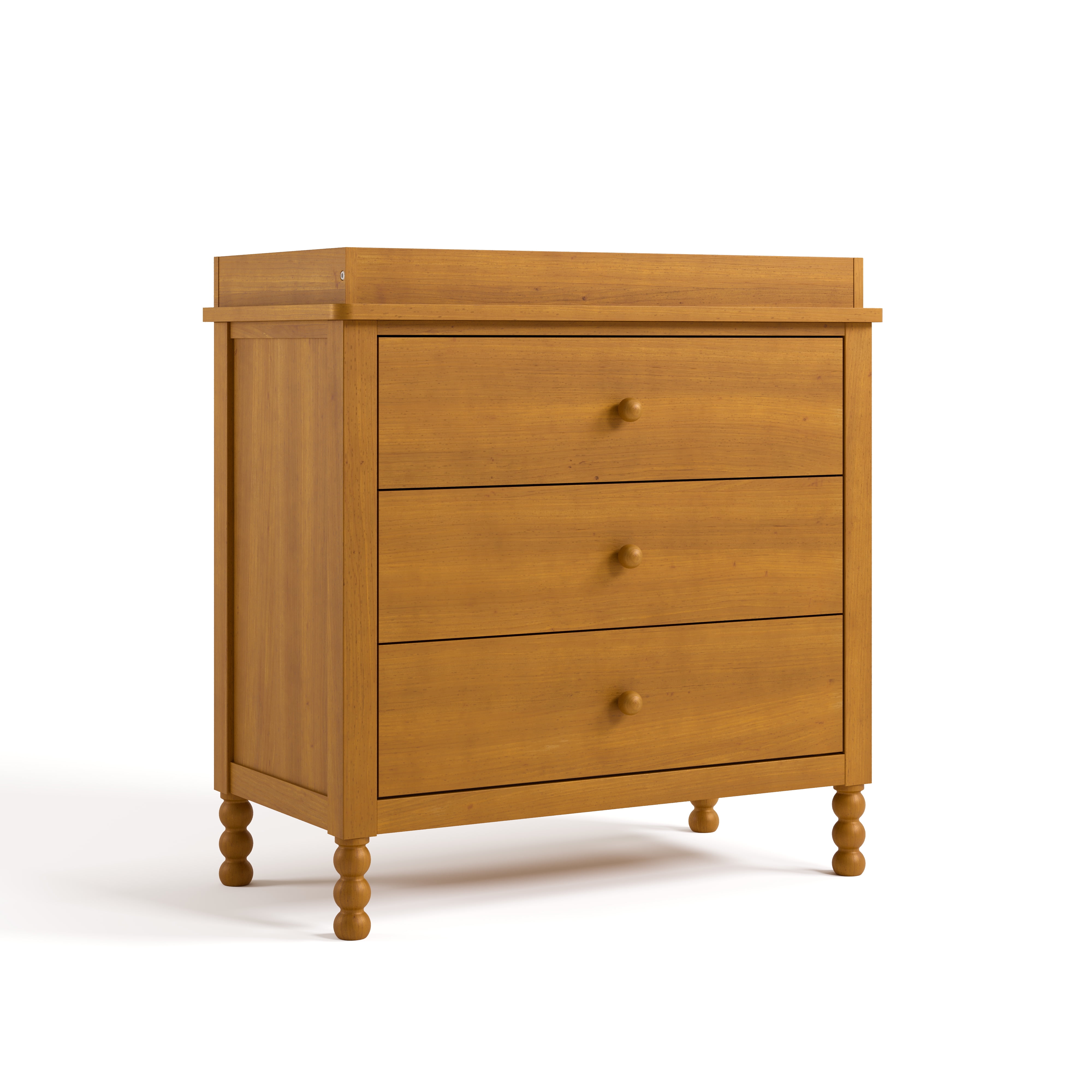 Art of Nursery by Storkcraft Rio 3 Drawer Chest with Removable Infant Changing Topper, Almond
