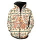 thumbnail image 1 of Sudadera con capucha exótica retro con estampado 3D para hombre, sudaderas con gráficos florales, sudaderas casuales de gran tamaño con capucha y cremallera, suéteres holgados., 1 of 6