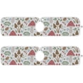 thumbnail image 2 of Coolnut 2 Pack Faucet Mat Splash Guard for Kitchen Sink, Mushrooms Wild Berries 14x5 Inch Super Absorbent Microfiber Sink Protector Mat, Kitchen Sink Mat Machine Washable Kitchen Sink Accessories, 2 of 7