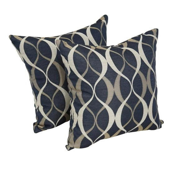 17-inch Square Premium Polyester Outdoor Throw Pillows (Set of 2) 9910-S2-PO-003