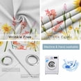thumbnail image 4 of Sunflower Blackout Curtains for Bedroom/Living Room, Thermal Insulated Kitchen Curtains, Yellow Summer Botanical Farmhouse Grommet Darkening Window Treatment Drapes 27.5"x39"x2, 4 of 8