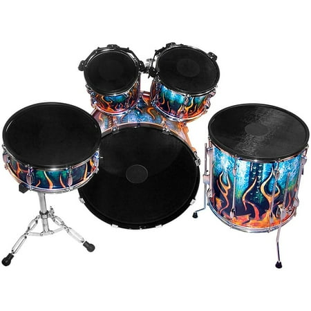 Pintech Electronic - Pintech Double Zone Acoustic to Electronic Drum Conversion Kit