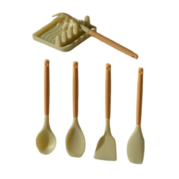 Juego de Utensilios de Cocina Yotijar 6 Piezas Gris Utensilio de Cocina
