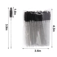 thumbnail image 6 of RAGUPEL 500Pcs Eyebrow Brush Lash Spoolies for Eyelash Extensions Eyelash Brush Comb Disposable Mascara Wands Eye Lash Brush Eyebrow Spoolie, 6 of 8