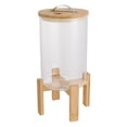 thumbnail image 6 of 8L Rice Storage Container, Glass Grain Container, Rice Container with Lid& Stand, 6 of 12