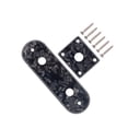 thumbnail image 3 of Pack de 2 Accessoires de Contrôle de Basse de Guitare Acoustique Plaque Accessoires de Composants d'Instruments à Cordes Professionnels Portables avec Plaques de Montage, 3 of 7