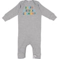 thumbnail image 2 of Inktastic Happy Birthday Grammy Baby Romper Coveralls, 2 of 4