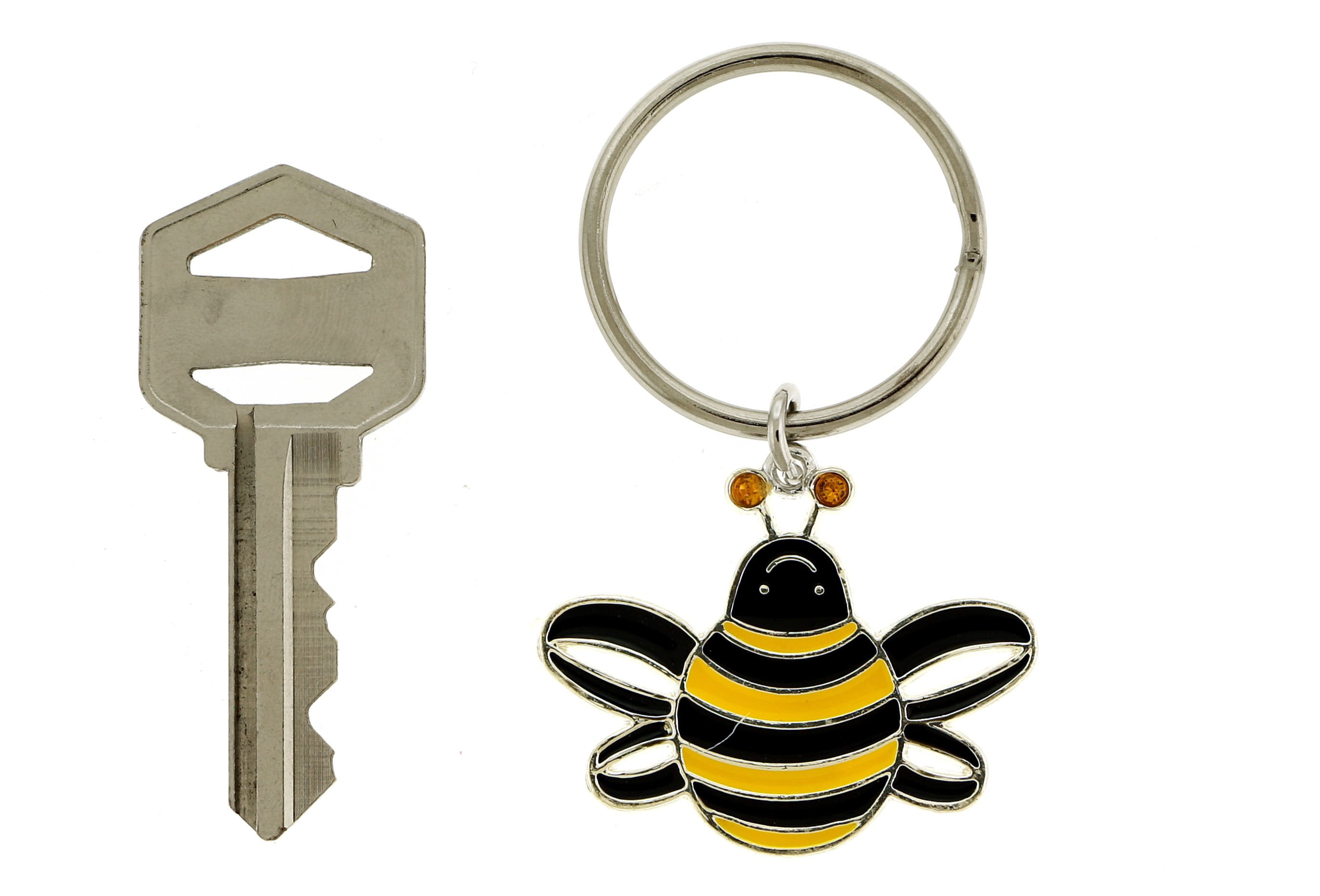 Details about   SOFT & CHEERFUL HONEYBEE/BEE KEY CHAIN Colorful/Handy/Practical 4"x 5" NWT L@@K! 