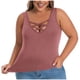 thumbnail image 4 of TaTaai Women's Plus Size Wire-Free Pajama Top, Solid Short Sleeve Chest Pad Design, Loose Comfort Fit, Ideal for Four Season Daily Loungewear Gift, 4 of 7
