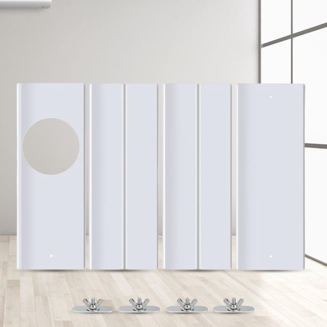 4 Piezas de de Aire ondicionado Portátil Universal para Sellar Ventanas de Aire ondicionado. , Ancho 16cm BLESIY ventilación de ventana