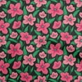 thumbnail image 1 of oneOone Georgette Viscose Pink Fabric Floral Sewing Material Print Fabric By The Yard 42 Inch Wide, 1 of 4