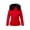 Red, variant on Women's Lightweight Winter Warm Puffer Bubble Coat Quilted Padded Hooded with Faux Fur Collar Outerwear