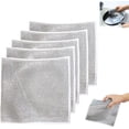 thumbnail image 1 of LAICAIW Multipurpose Wire Miracle Cleaning Cloths, Wire Miracle Cleaning Cloths, Magnifying Wire Dishwashing Rag, Resuable Stainless Steel Scrubber Cloth (5PCS), 1 of 7
