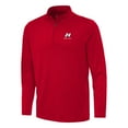 thumbnail image 2 of Men's-Antigua  Red Jeff Gordon Reprocess Quarter-Zip Top, 2 of 3