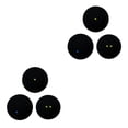 thumbnail image 4 of Wosthever Pelotas de squash profesionales: el relleno de inerte de caucho resistente y duradero es rápido Type3 NO3, 4 of 6