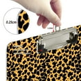thumbnail image 4 of ALAZA Plastic Clipboard A4 Letter Size Decorative Clipboards for Students Women Men 9" x 12.5" Leopard Print, 4 of 6