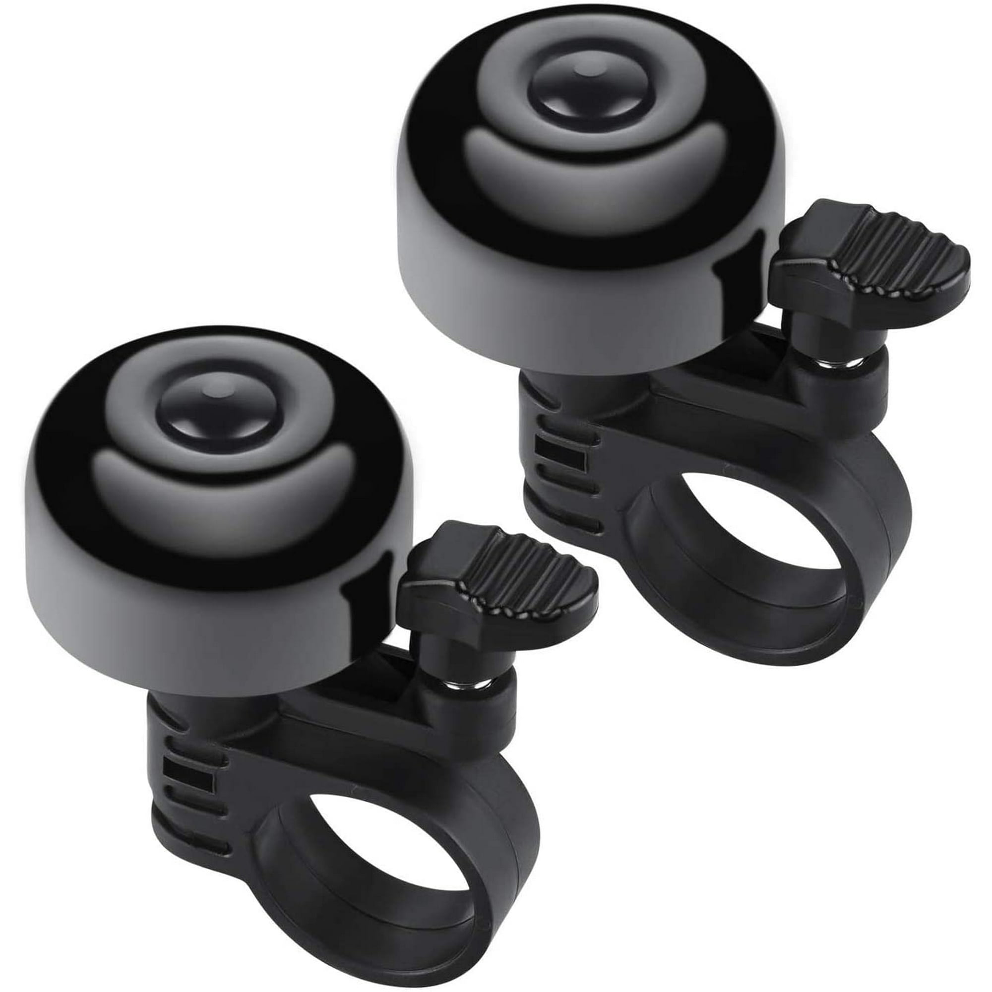 nipocaio 2-piece bicycle bell, loud and crisp bicycle bell