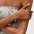 thumbnail image 3 of GOSFRY Bracelet for Women Gold Plated Dainty Paperclip Herringbone Bracelet Layered Rope Chain Bracelet Set, 3 of 10