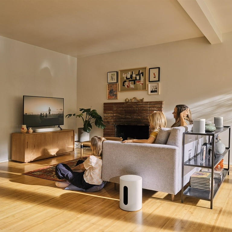 Sonos Beam Gen 2 White Soundbar & Sub Mini Wireless Sonos Beam Gen 2 White Soundbar & Sub Mini Wireless
