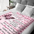 thumbnail image 2 of LHSHID Bonus Daughter Gifts Bonus Daughter Birthday Step Daughter Gifts from Stepdad Gifts for Step Daughter Unbiological Daughter Gifts to My Bonus Daughter Blanket 60"x80", 2 of 5