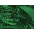 thumbnail image 1 of Ahgly Company Machine Washable Indoor Rectangle Transitional Dark Forest Green Area Rugs, 8' x 12', 1 of 7