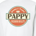 thumbnail image 3 of Inktastic Genuine Pappy Vintage Adult Sweatshirt, 3 of 4