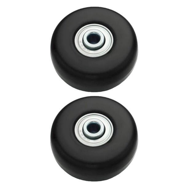 Ruedas Goma Silenciosas para Cubierta Carrito Herramienta Reparación Lujo (41x18mm) 1 Par