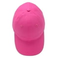 thumbnail image 4 of DALIX Womens Hat Lightweight 100% Cotton Cap in Hot Pink, 4 of 6