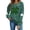 Green, variant on BRGZLK St.Patrick's Day Sweatshirts for Women Round Neck Print Sweatshirt Long Sleeve Funny Irish Shamrock Graphic Pullover Top Holiday Clothes Gray L
