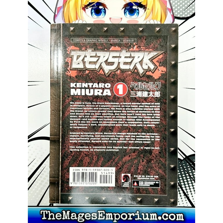 Berserk, Volume 1 (Paperback) - Walmart.com