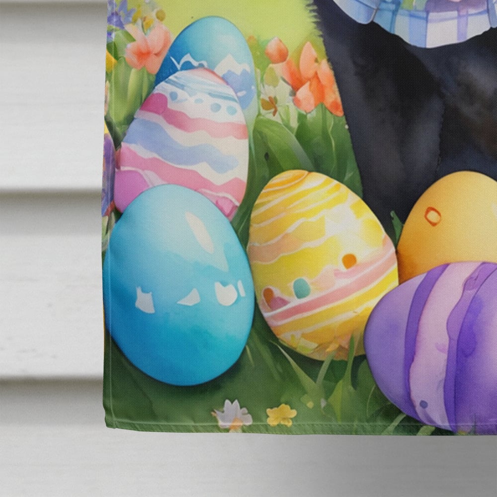 Chow Chow Easter Egg Hunt House Flag 28 in x 40 in