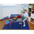 O'Kids Superman Children's Metal Table & Chair 3 Piece Set