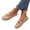 Khaki, variant on Genuine Leather Horsebit Loafers, Slip‑On Flat Driving Shoes, Office Loafers, Women's Loafer Shoes, Comfortable Slip On Casual Flat Penny Shoes for Walking, Driving, Dressy, White 6