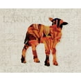 thumbnail image 2 of Hogan, Melody 18x15 White Modern Wood Framed Museum Art Print Titled - Flower Farm Lamb, 2 of 4