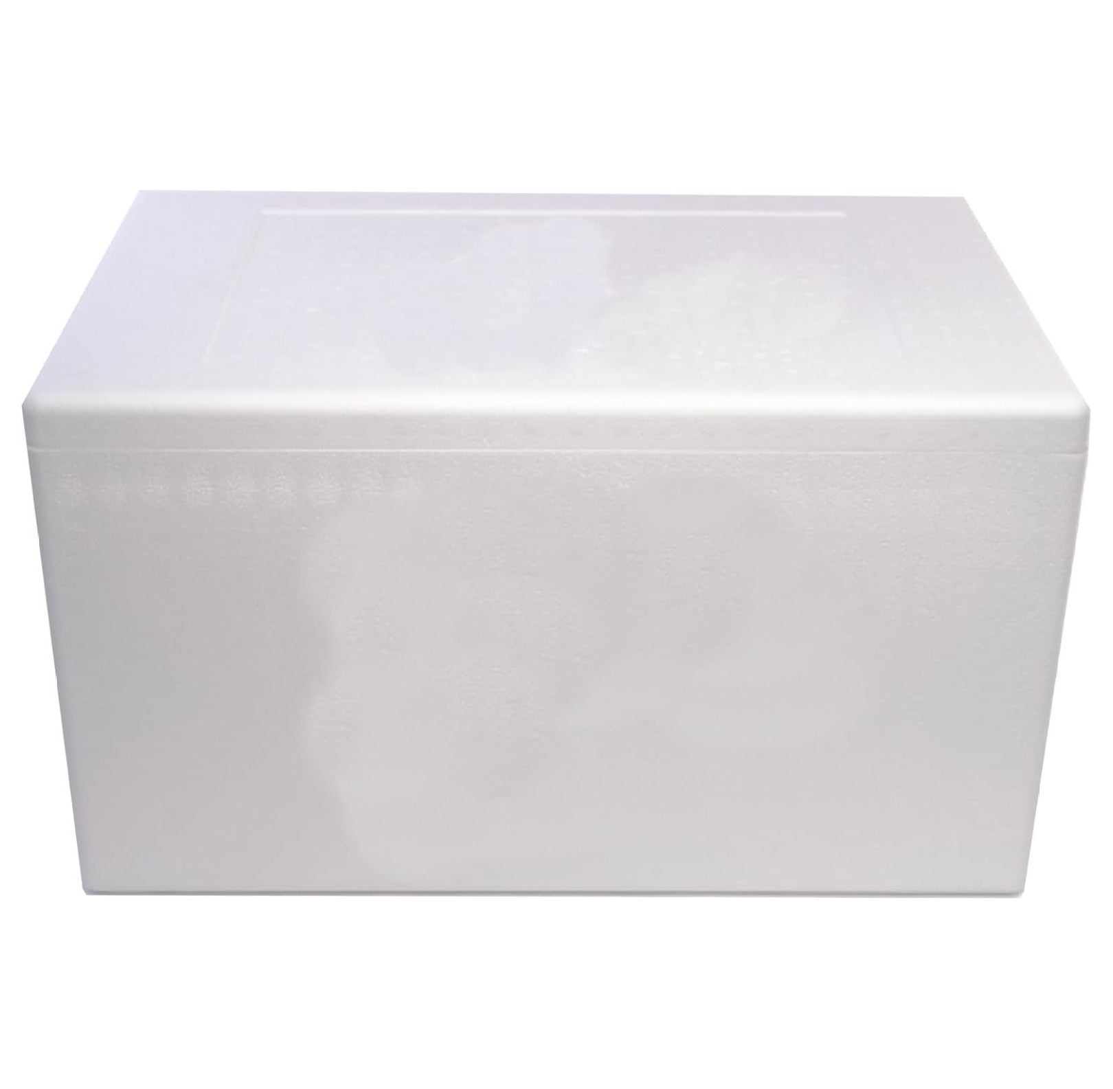 Styrofoam Cooler, Ice Chest (47qt), Inside: 21 x 13 x 11 (inches) Outside: 24 x 16 x 13 (inches)