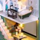 thumbnail image 4 of Modelo de construcción Habitación creativa Miniaturas Juguete de constr Baoblaze Casa de muñecas de bricolaje, 4 of 8